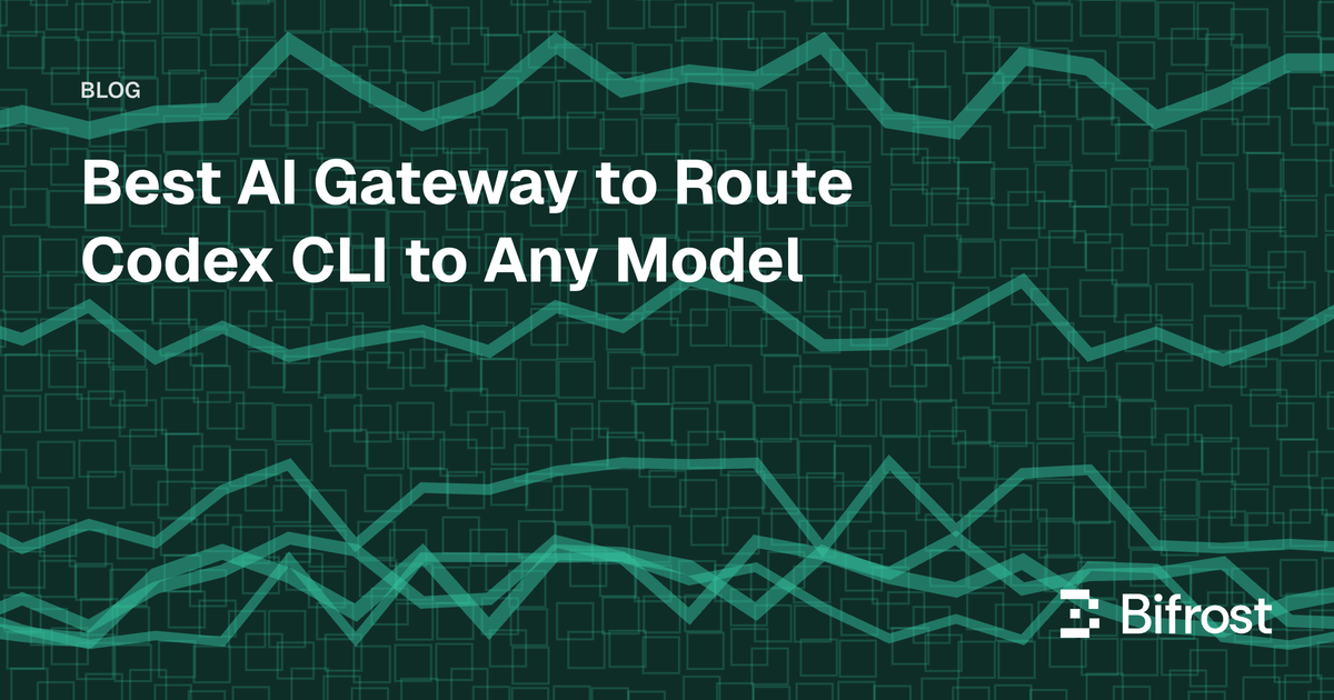 Best AI Gateway to Route Codex CLI to Any Model