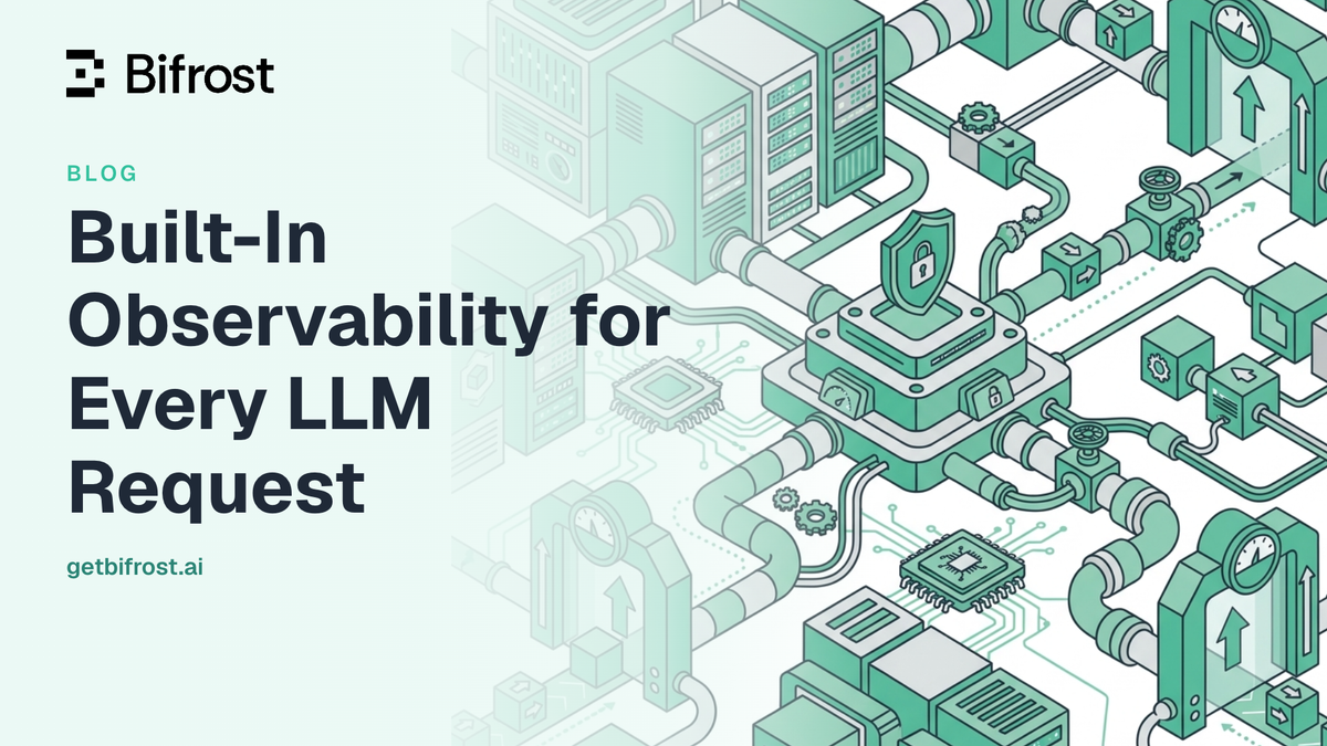 Built-In Observability for Every LLM Request