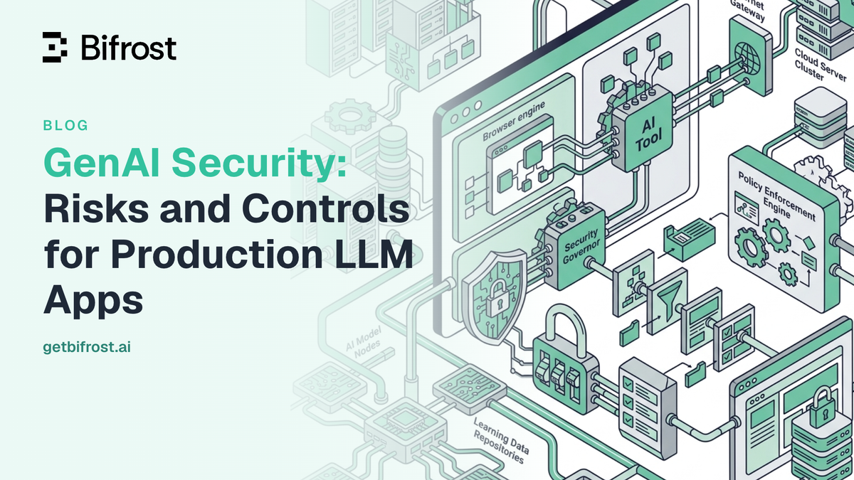 GenAI Security: Risks and Controls for Production LLM Apps