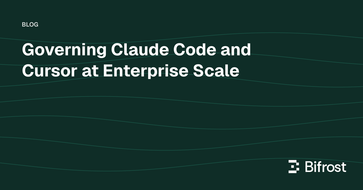 Governing Claude Code and Cursor at Enterprise Scale