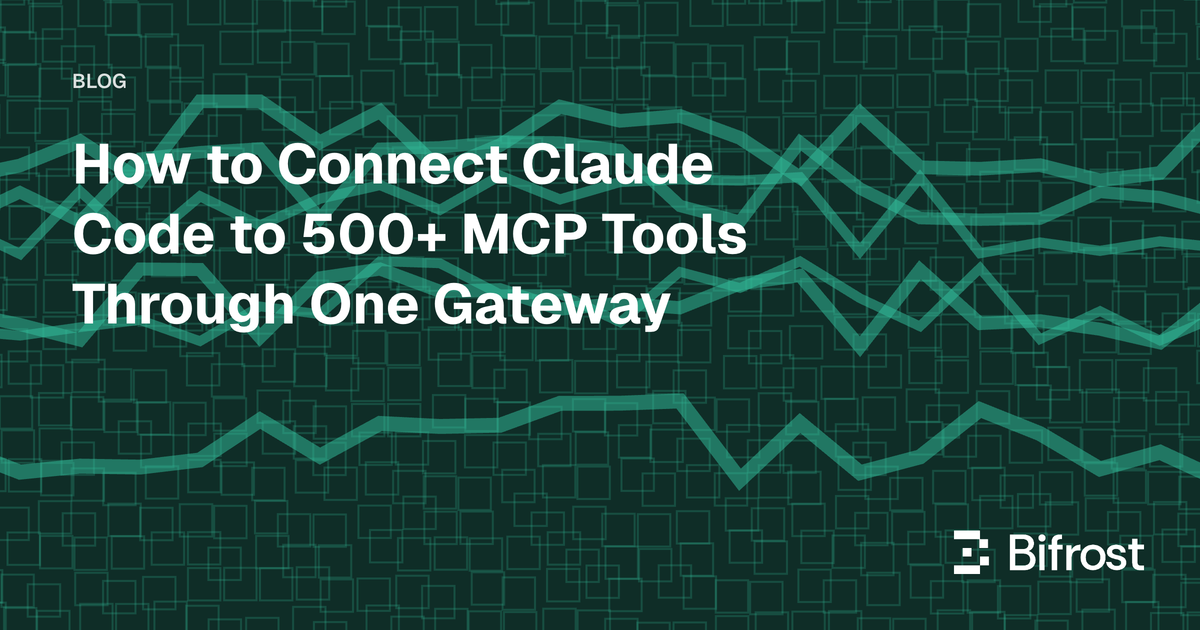 How to Connect Claude Code to 500+ MCP Tools Through One Gateway