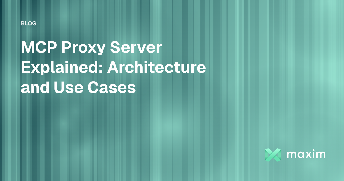 MCP Proxy Server Explained: Architecture and Use Cases