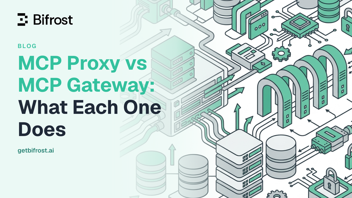 MCP Proxy vs MCP Gateway: What Each One Does