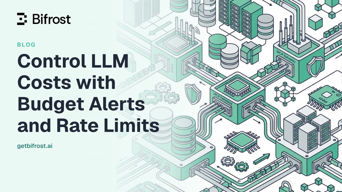 Control LLM Costs with Budget Alerts and Rate Limits