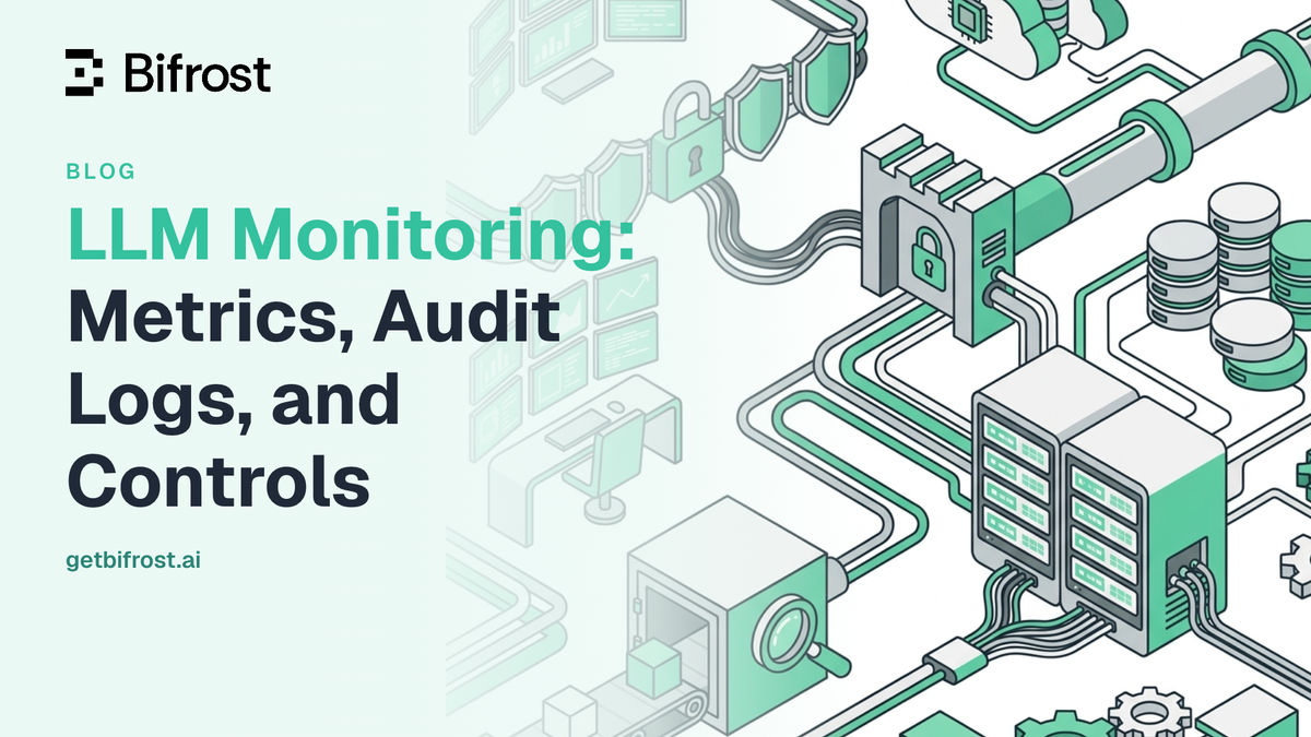 LLM Monitoring: Metrics, Audit Logs, and Controls