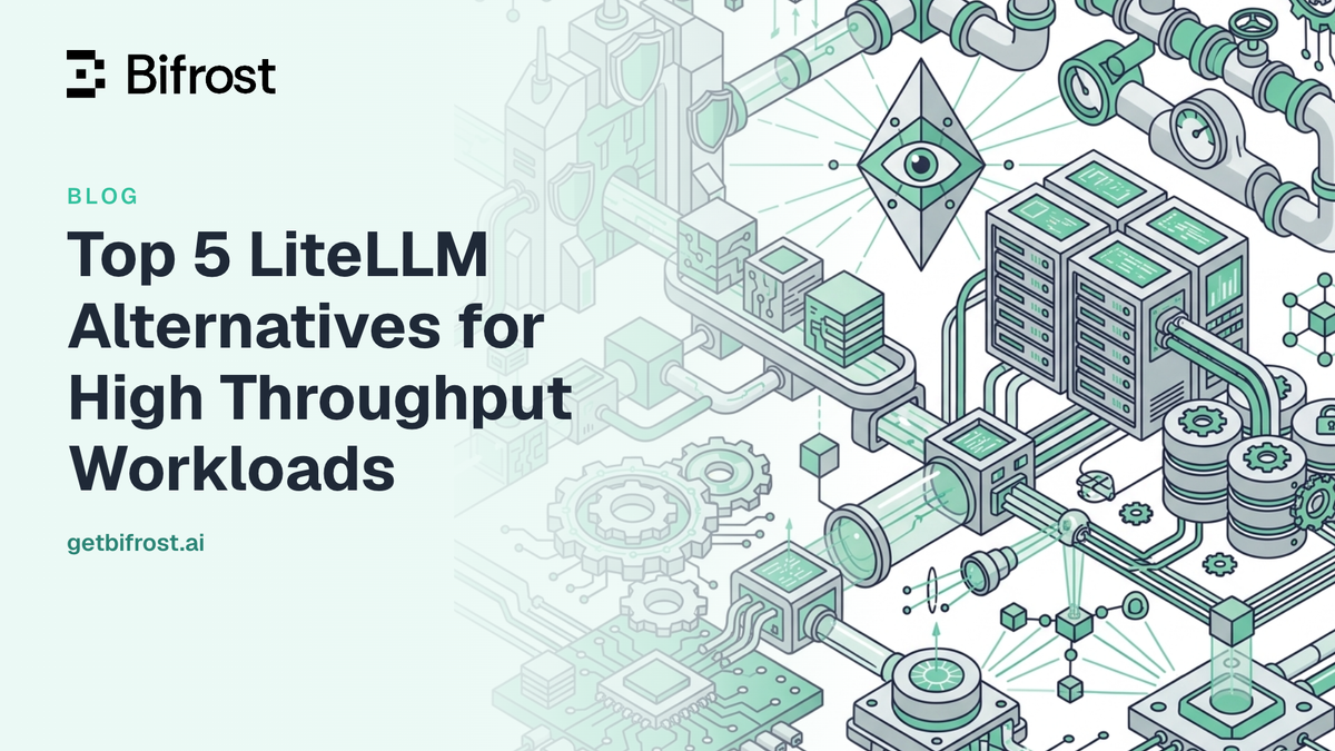 Top 5 LiteLLM Alternatives for High Throughput Workloads