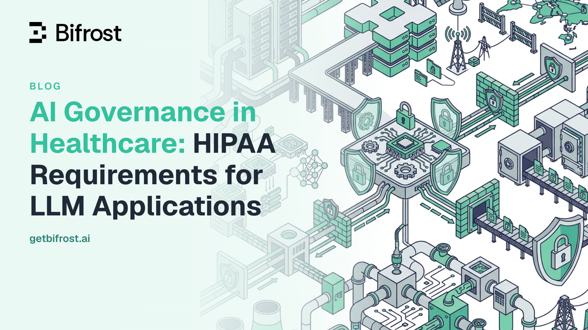 AI Governance in Healthcare: HIPAA Requirements for LLM Applications