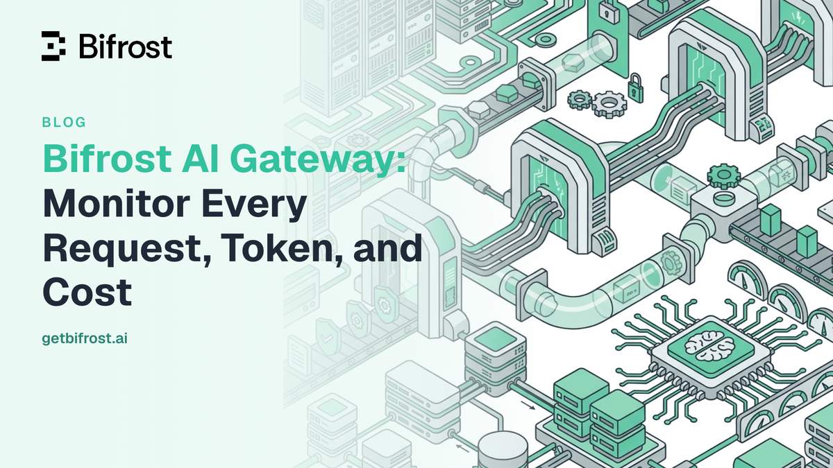 Bifrost AI Gateway: Monitor Every Request, Token, and Cost