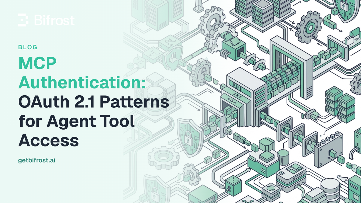 MCP Authentication: OAuth 2.1 Patterns for Agent Tool Access