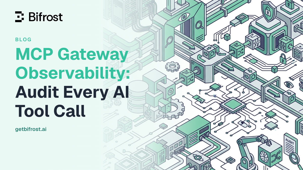 MCP Gateway Observability: Audit Every AI Tool Call