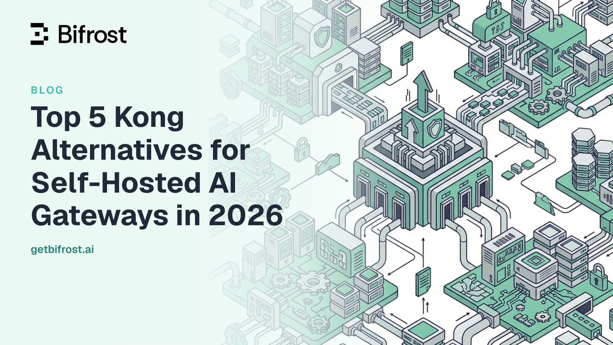 Top 5 Kong Alternatives for Self-Hosted AI Gateways in 2026