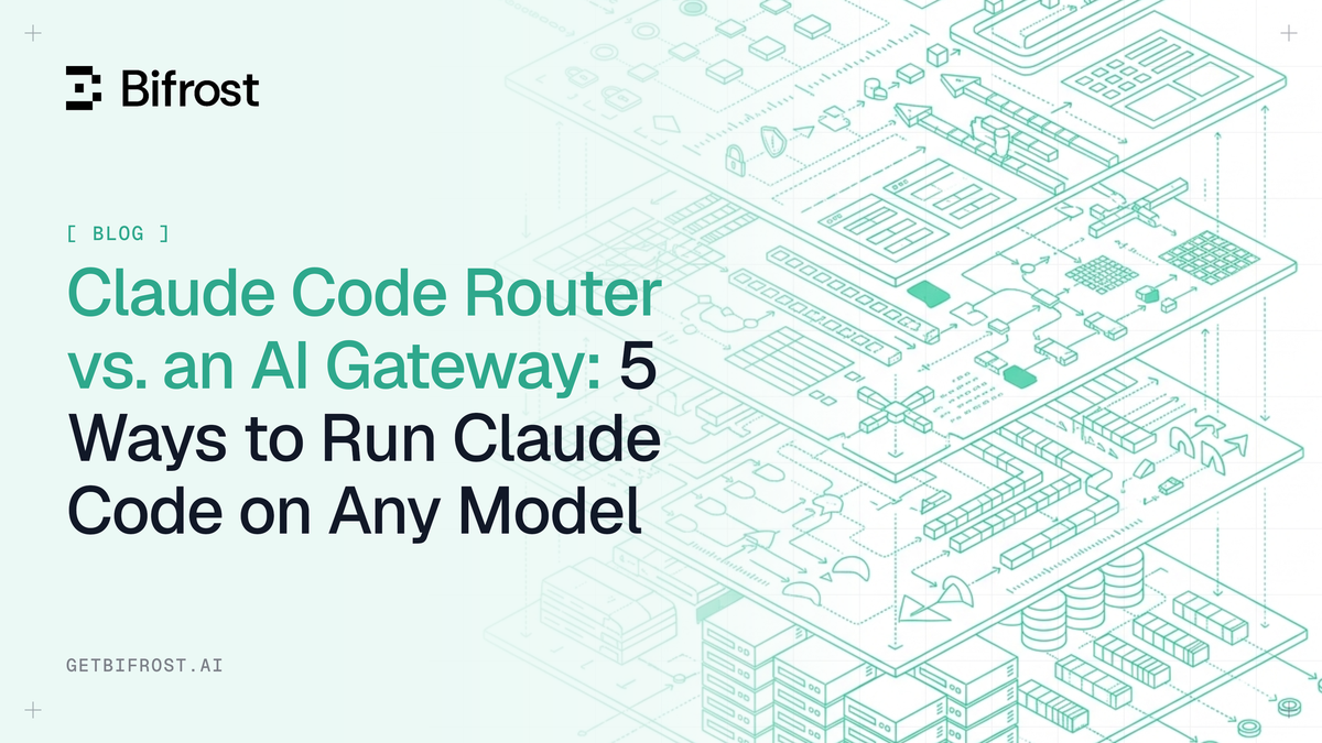 Claude Code Router vs. an AI Gateway: 5 Ways to Run Claude Code on Any Model