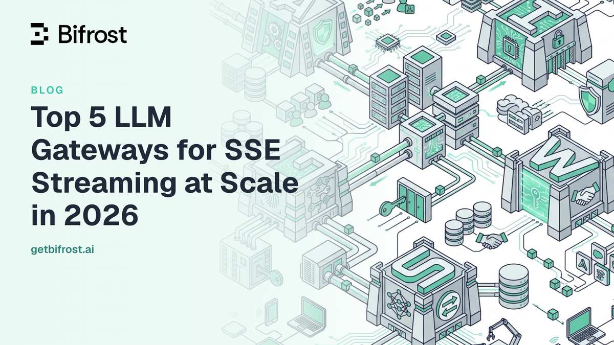 Top 5 LLM Gateways for SSE Streaming at Scale in 2026