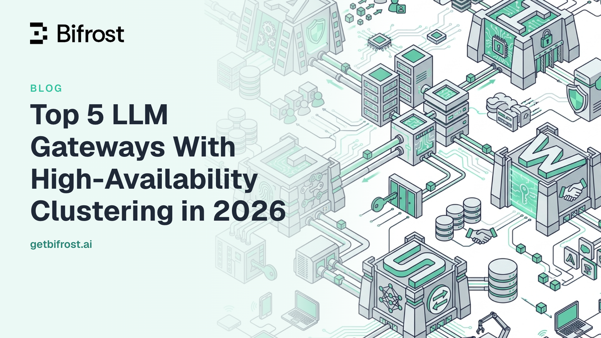 Top 5 LLM Gateways With High-Availability Clustering in 2026