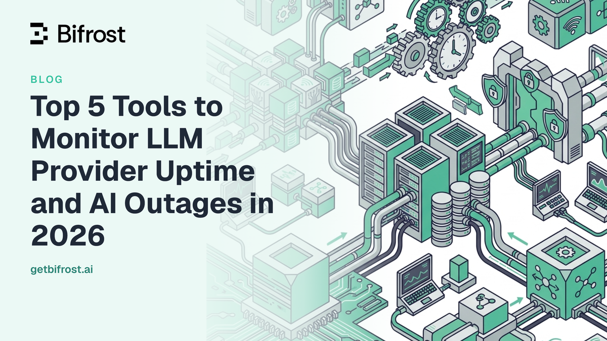 Top 5 Tools to Monitor LLM Provider Uptime and AI Outages in 2026