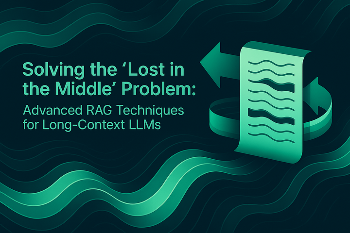 Solving the 'Lost in the Middle' Problem: Advanced RAG Techniques for Long-Context LLMs