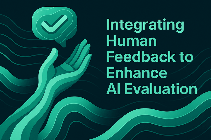 Integrating Human Feedback to Enhance AI Evaluation