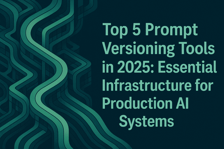 Top 5 Prompt Versioning Tools in 2025: Essential Infrastructure for Production AI Systems