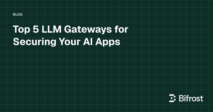 Top 5 LLM Gateways for Securing Your AI Apps