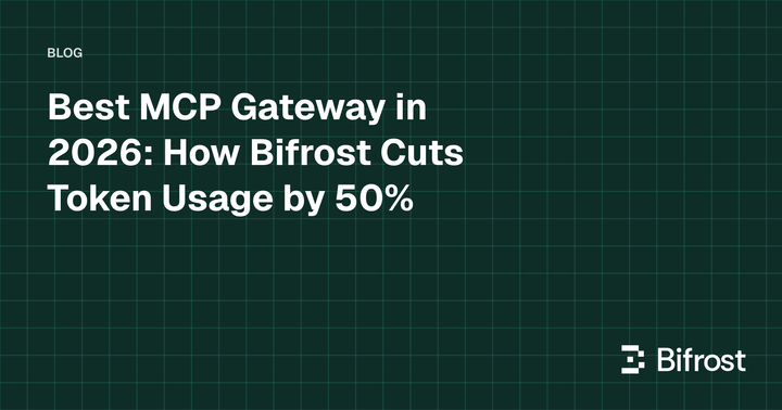 Best MCP Gateway in 2026: How Bifrost Cuts Token Usage by 50%