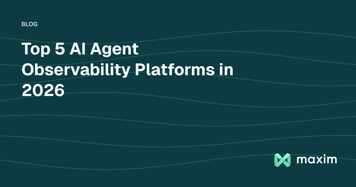 Top 5 AI Agent Observability Platforms in 2026