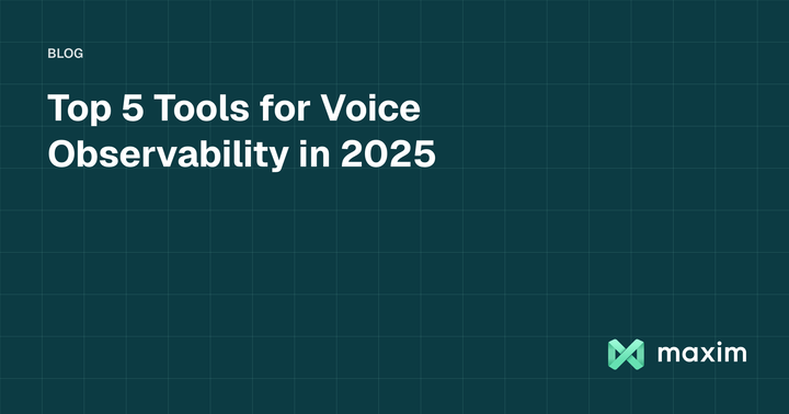 Top 5 Tools for Voice Observability in 2025