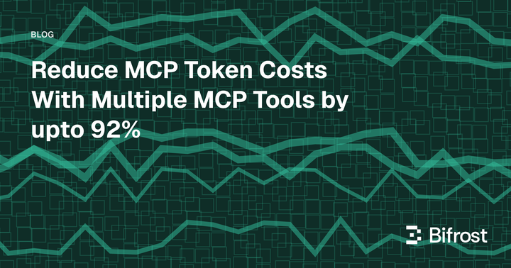 Reduce MCP Token Costs With Multiple MCP Tools by upto 92%