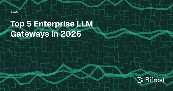 Top 5 Enterprise LLM Gateways in 2026
