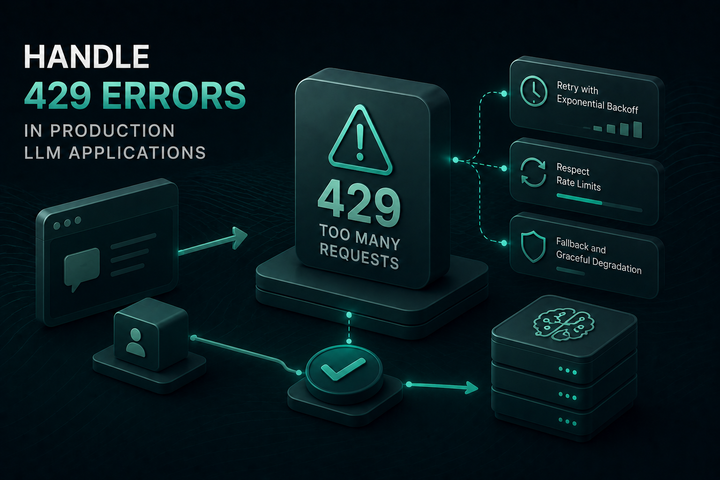 Handle 429 Errors in Production LLM Applications