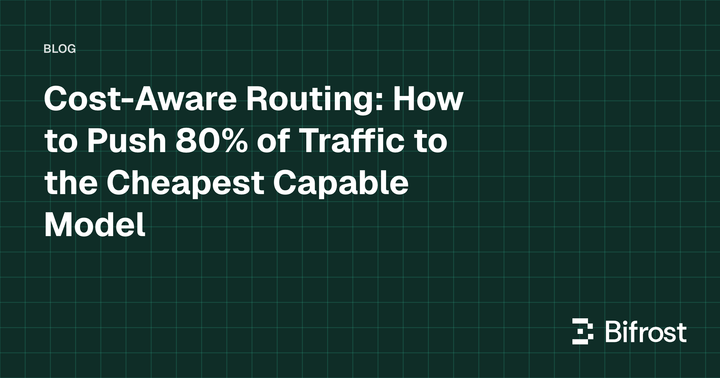 Cost-Aware Routing: How to Push 80% of Traffic to the Cheapest Capable Model