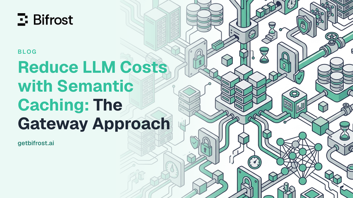 Reduce LLM Costs with Semantic Caching: The Gateway Approach