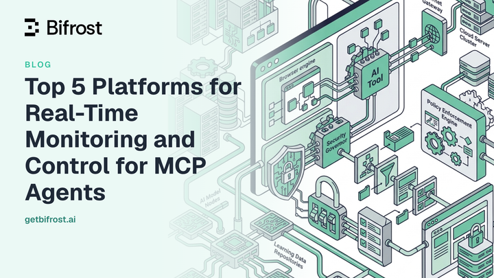 Top 5 Platforms for Real-Time Monitoring and Control for MCP Agents