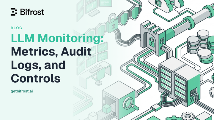 LLM Monitoring: Metrics, Audit Logs, and Controls