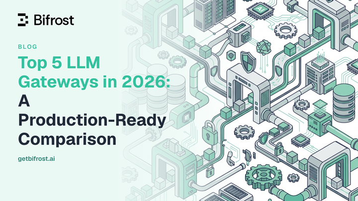 Top 5 LLM Gateways in 2026: A Production-Ready Comparison