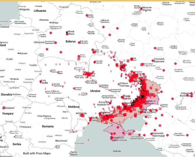 Latest Intelligence Summary: Riley Risk recommends clients in east Ukraine accelerate contingency planning