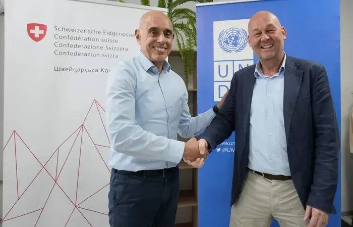 Switzerland, UNDP launch $12.5 million partnership to support Ukraine community recovery