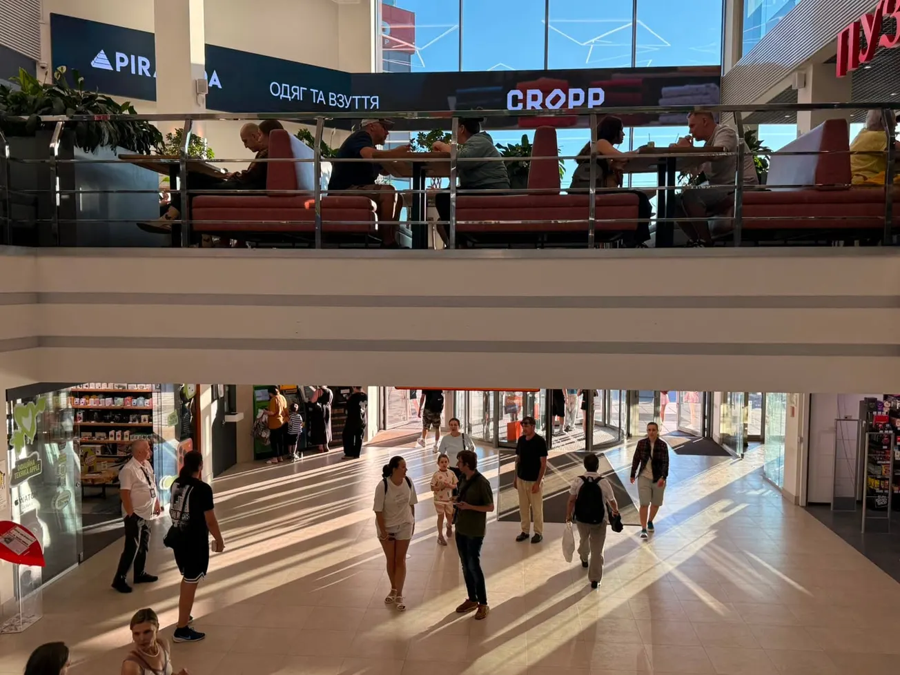 Shopping between air raid alerts: A day at Piramida mall