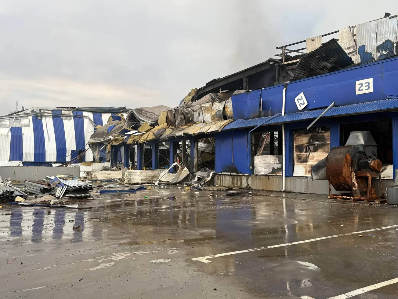 Russia strikes warehouses of Puma, Bosch and other major retailers; Government proposes business support