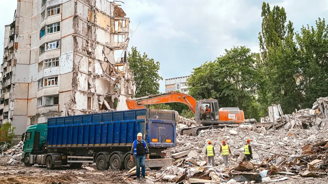 Ukraine’s war rubble could help rebuild the country — or fill its landfills