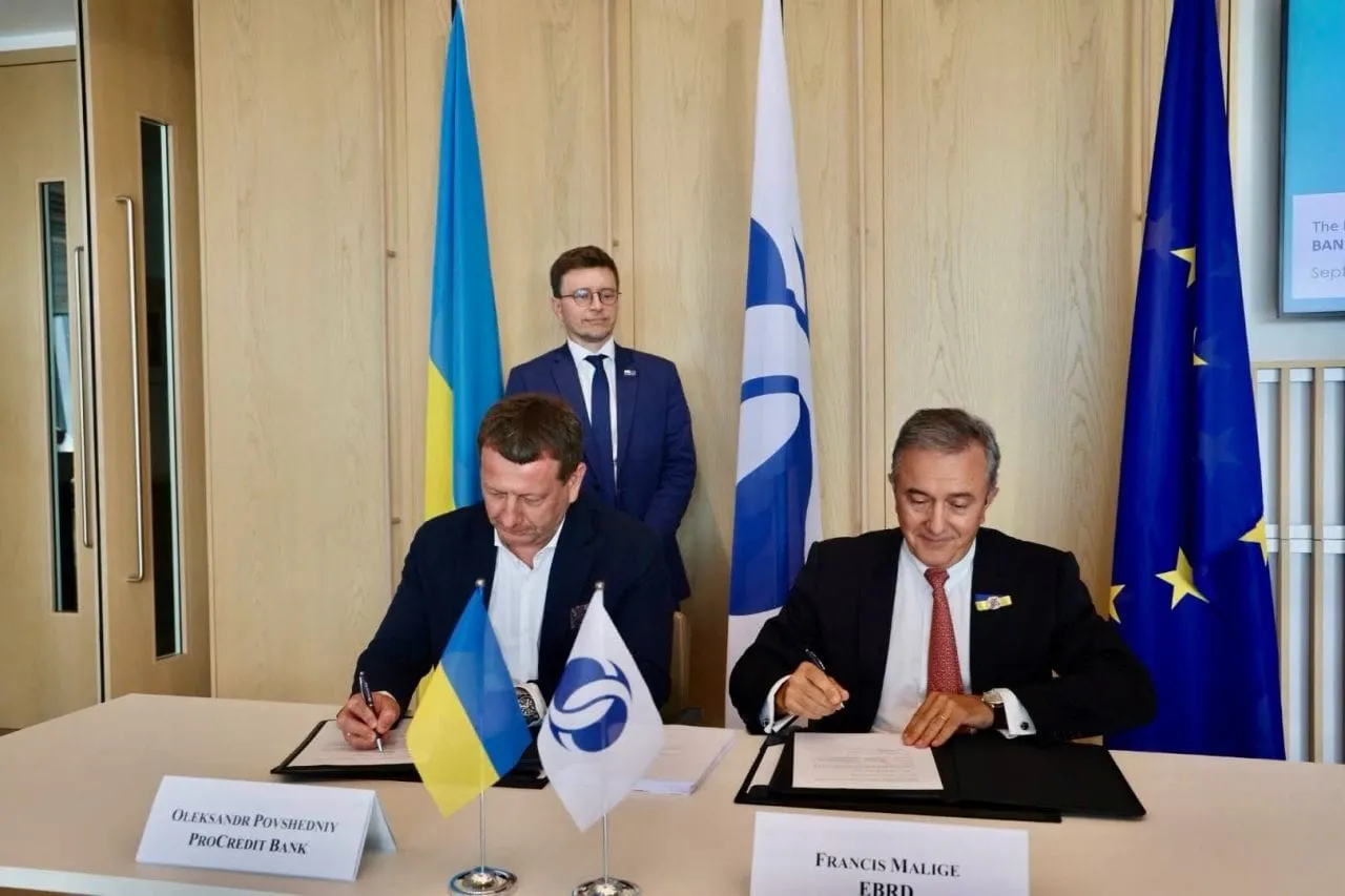 EBRD signs €140 million in Ukraine banking agreements to support businesses, energy security