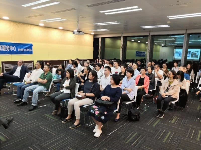 Audience at a David Dayton speaking event