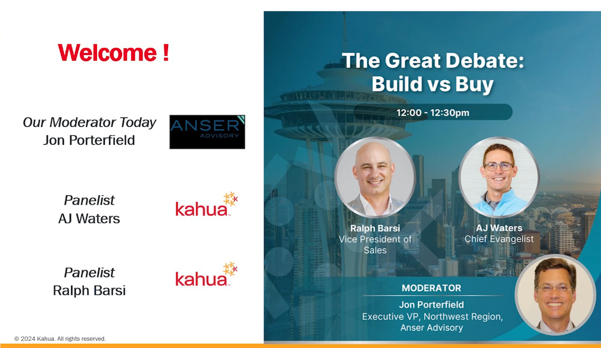 🎙️Transcript: The Great Debate - Infraday Northwest