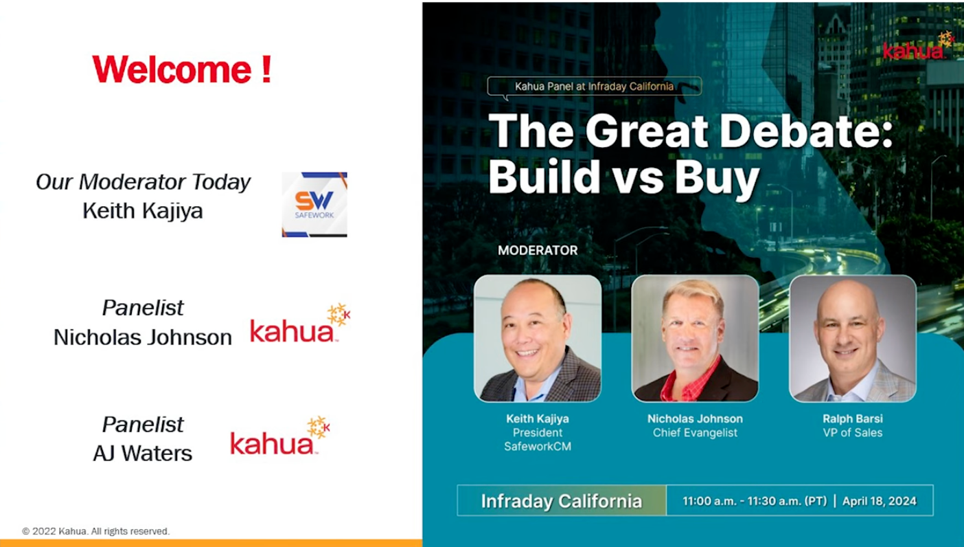 🎙️Transcript: The Great Debate - Infraday California