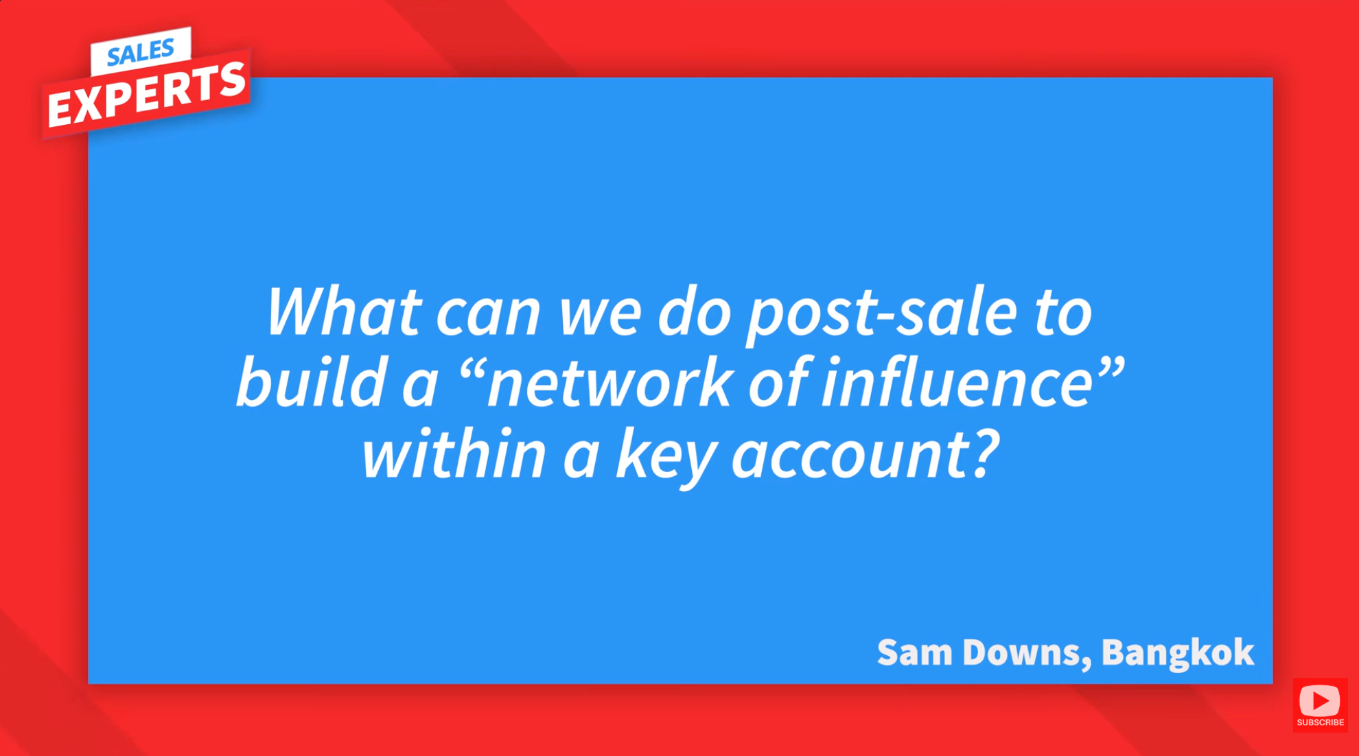 🎙️Transcript: A Network of Influence