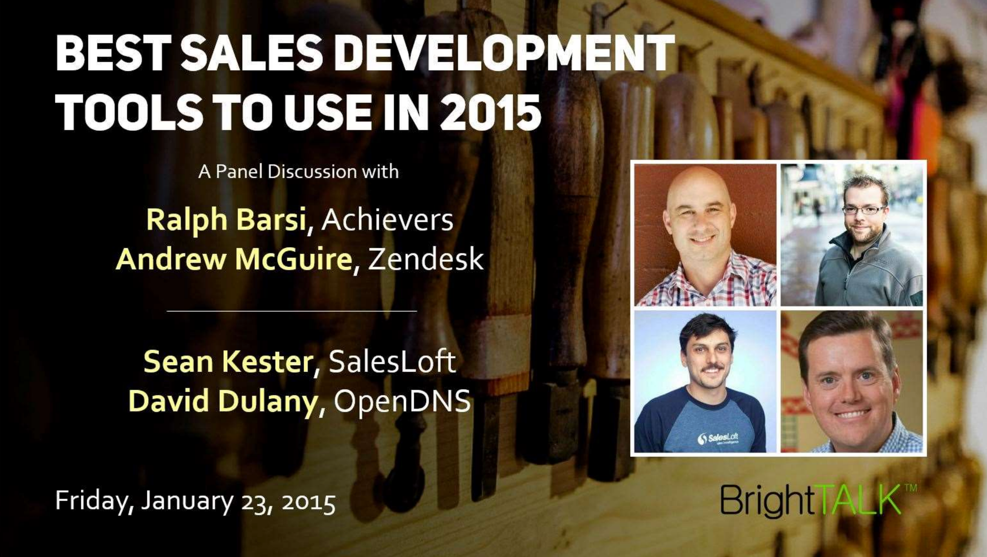 🎙️Transcript: Best Sales Development Tools to Use in 2015: Part I