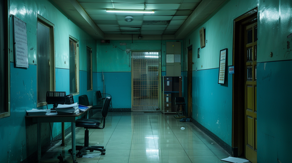 What a Knowledge Graph Found in 31,824 Myanmar Detention Records: A Civilian Legal System Being Replaced by a Military One