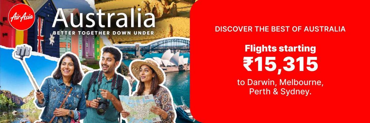 AirAsia Drives Awareness and Consideration for Australia Through Multi City OOH Campaign, Executed by The Media Ant