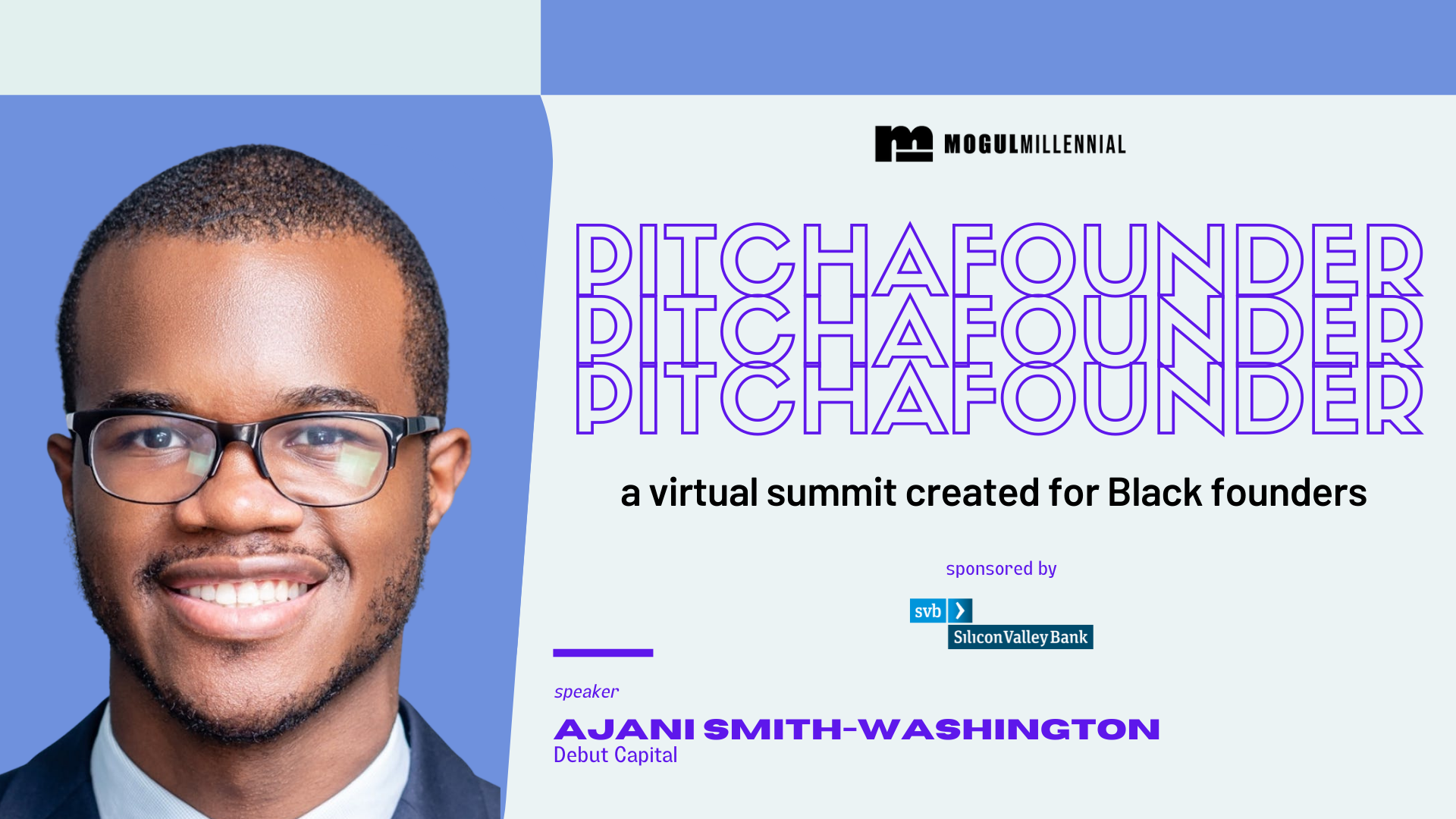 Ajani Smith-Washington of Base10 Partners at Pitch a Founder