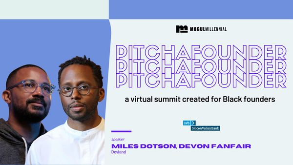 Miles Dotson & Devon Fanfair at Pitch a Founder
