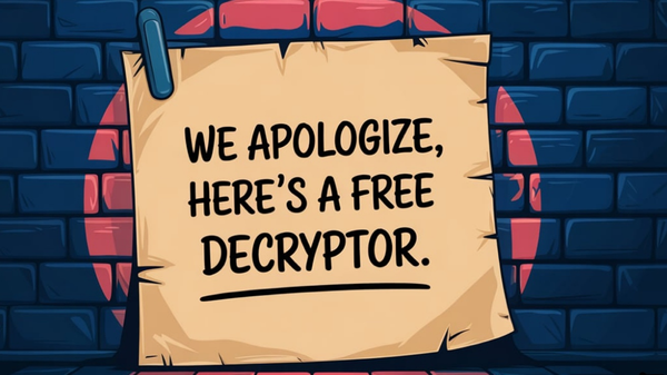 “We Apologize, Here’s a Free Decryptor” — Ransomware Group CIS Exclusion Policy